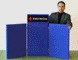 Velcro tabletop display